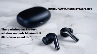 Thesparkshop.in: Product wireless earbuds bluetooth 5 08d stereo sound hi-fi